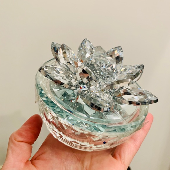💎 Heavy led crystal jewel box NEW, gorgeous - Picture 2 of 4